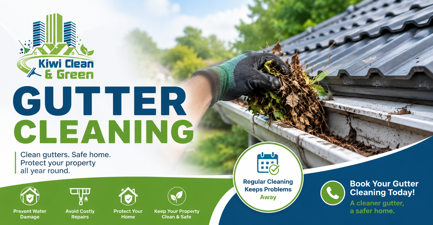 Gutter Cleaning Services in Ashhurst